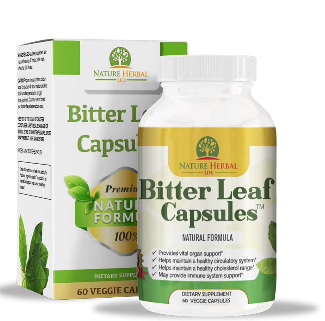 Nature Herbal Life Bitter Leaf Capsules